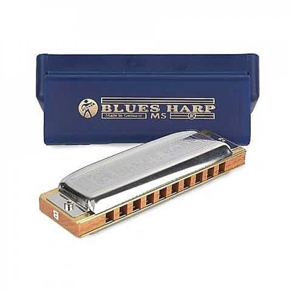 Custom Hohner Blues Harp in the Key of A #1 image