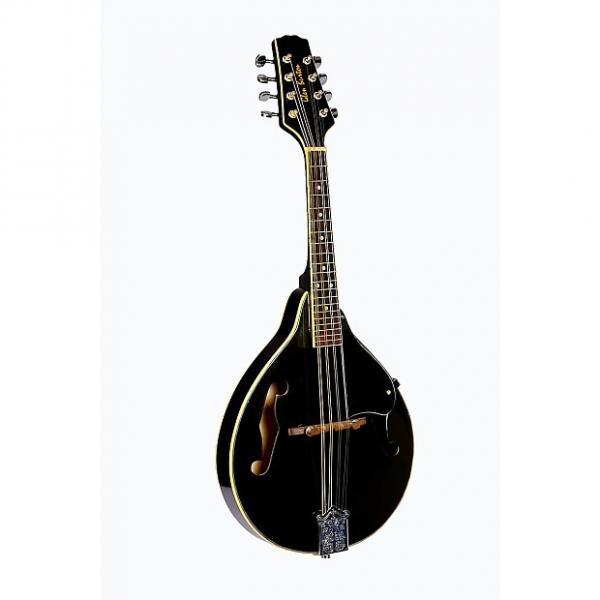 Custom Glen Burton Black Mandolin Teardrop Style with soft case Free Shipping #1 image