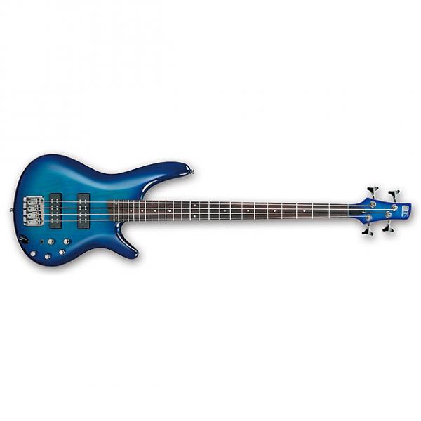 Custom Ibanez SR370E SPB SR 4-String Double Cutaway Electric Bass Guitar Sapphire Blue #1 image