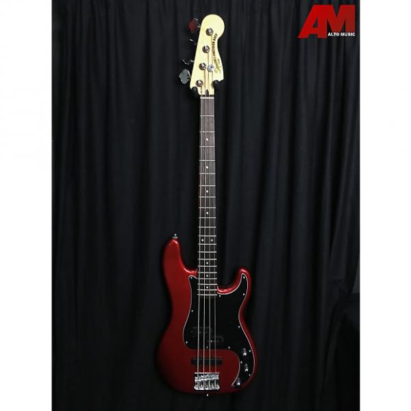 Custom Squier Vintage Modified PJ Bass Candy Apple Red #1 image