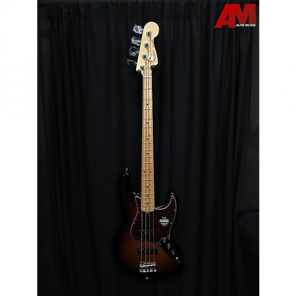 Custom Fender American Standard Jazz Bass 3 Tone Sunburst Maple Fretboard With Case #1 image