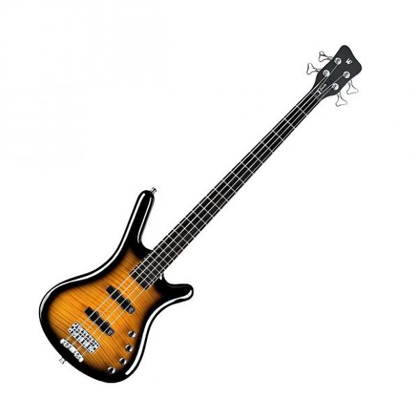 Custom Warwick RockBass Corvette Classic 4-String Bass - Almond Sunburst #1 image