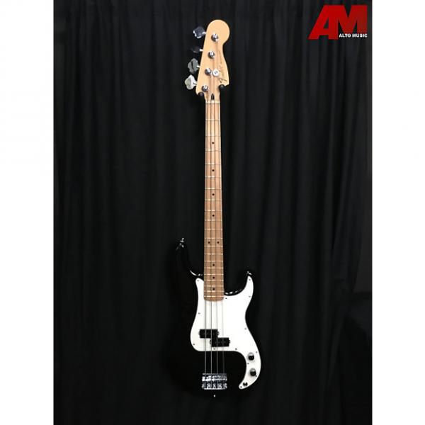 Custom Fender Standard Precision Bass Black Maple Fretboard #1 image