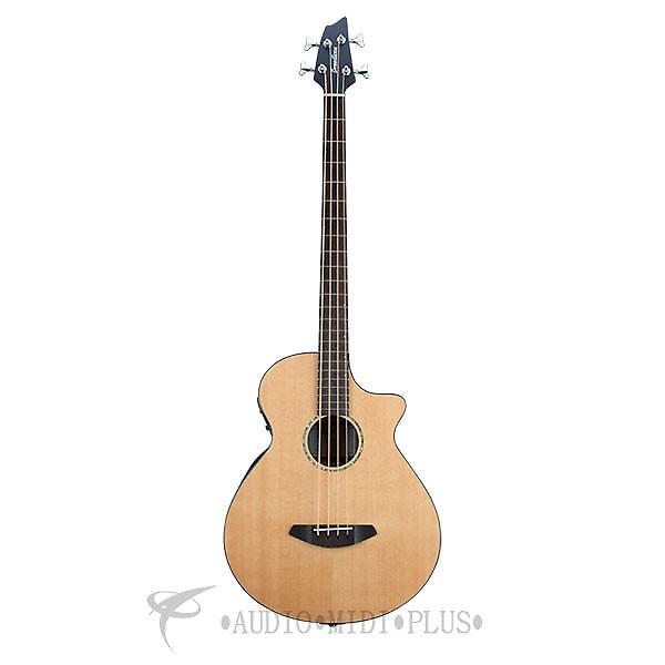 Custom Breedlove Solo Bass Rosewood Fretboard 4 String Acoustic Bass Guitar - SLJB01BCERCIR - 875934008077 #1 image