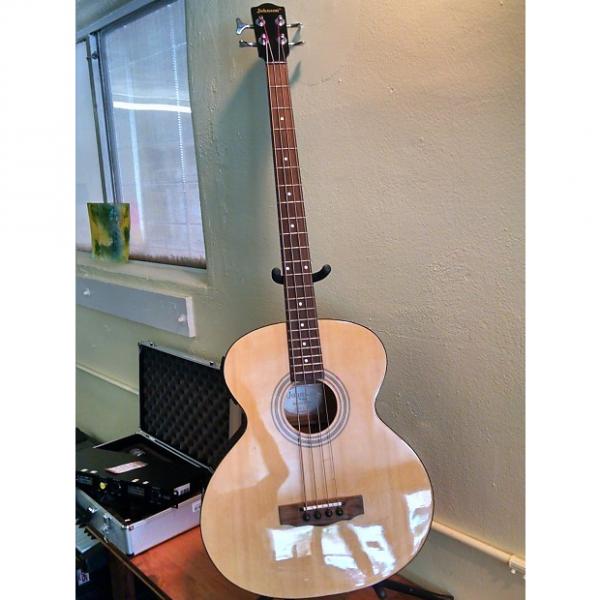 Custom Johnson AXL 4-String Acoustic/Electric Bass #1 image