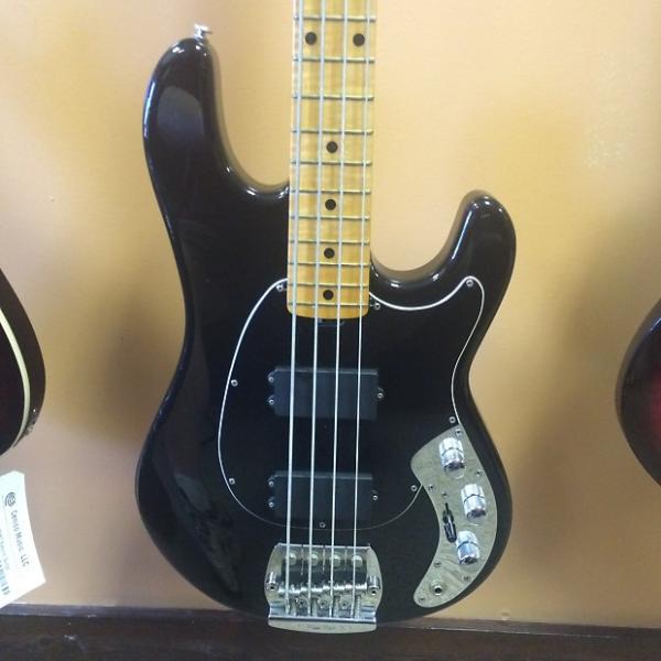 Custom Ernie Ball Music Man Classic Sabre Electric Bass - Black Maple #1 image