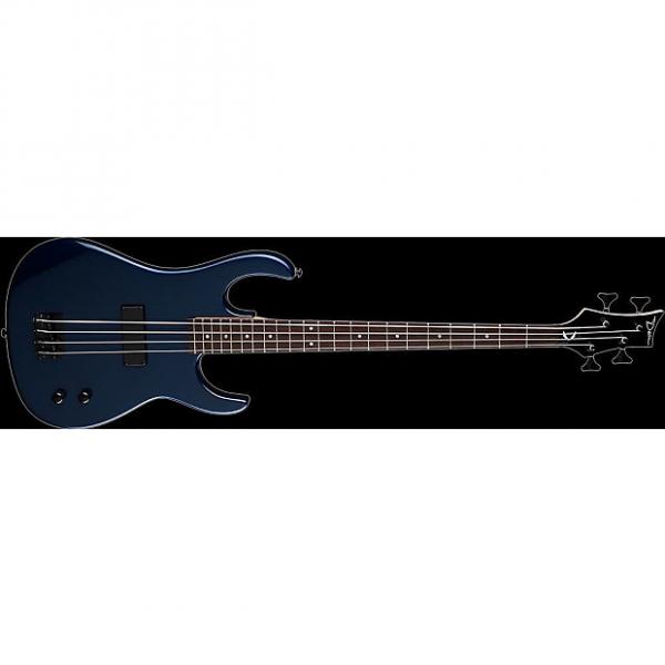 Custom DEAN Zone 4-string BASS guitar NEW Metallic Blue w/ DEAN HARD CASE - Bolt-on #1 image