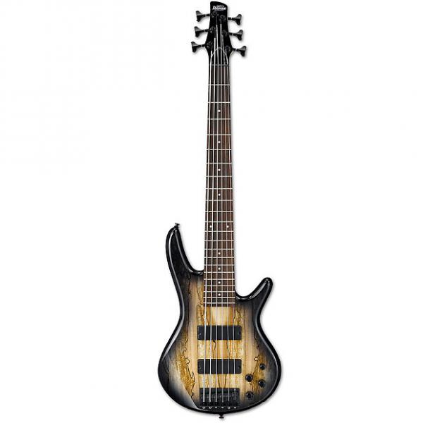 Custom Ibanez GSR206SM Natural Gray Burst 6-string Electric Bass #1 image