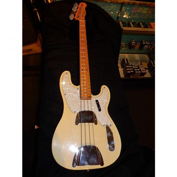 Custom Fender Telecaster Bass Guitar 1968 Olympic White #1 image