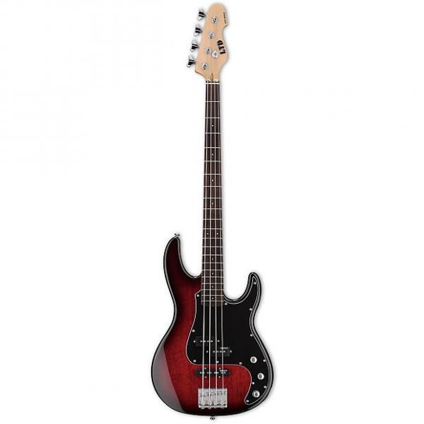 Custom ESP LAP204BGB 4-String Bass Guitar, Burgundy #1 image