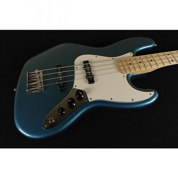 Custom Fender Standard Jazz Bass Maple Fingerboard Lake Placid Blue 3-Ply Parchment Pickguard 0146202502 (032) #1 image