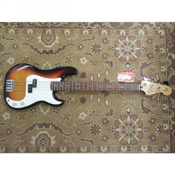 Custom 2015 Fender Standard Precision Bass in Brown Sunburst with Professional Setup! #1 image