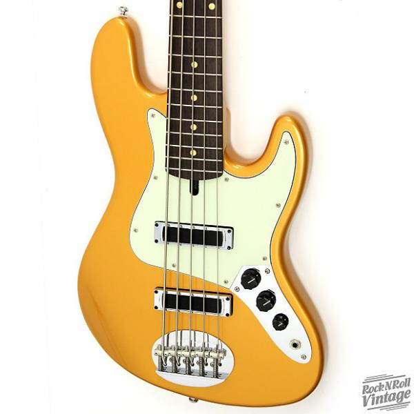 Custom Lakland Skyline 55-60 J-Sonic 5 Gold Bass #1 image