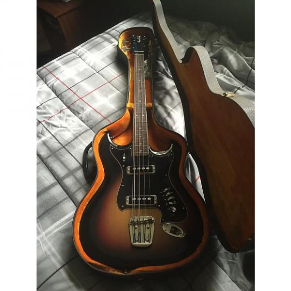 Custom Hagstrom F 800 8-String Bass 1967 Sunburst #1 image