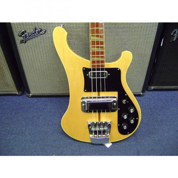 Custom Rickenbacker 4001 MG 1974 Maple Glo Vintage electric Bass #1 image
