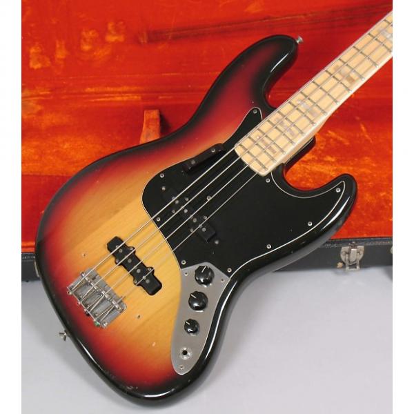 Custom Fender Jazz Bass 1974  Sunburst 4 Bolt Neck #1 image