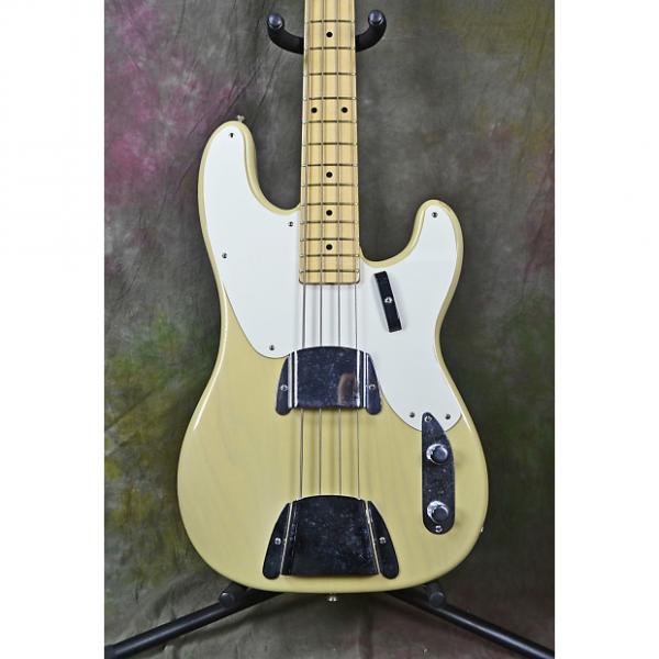 Custom 2010 Fender Custom Shop '55 Precision Bass NOS Blonde Electric Bass Guitar #1 image
