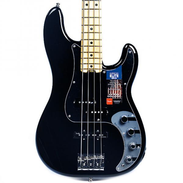 Custom Fender American Elite Precision Bass 2016 Black #1 image