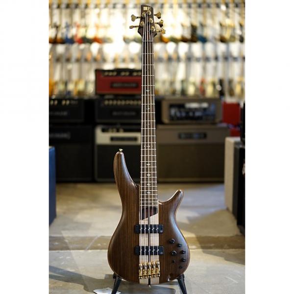 Custom Ibanez Premium SR1805E 5-String Bass - Natural Flat (15D) #1 image