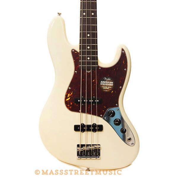 Custom Fender Basses - American Standard Jazz Bass - Olympic White #1 image