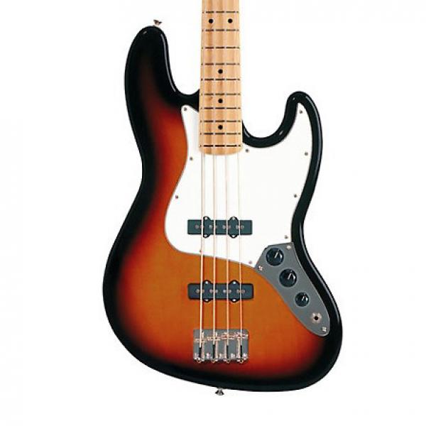 Custom Fender Standard Jazz Bass Maple Brown Sunburst #1 image