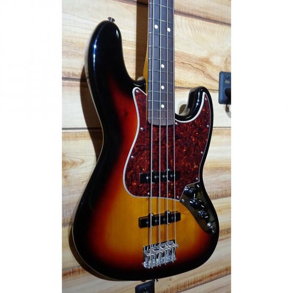 Custom New Fender® Classic Series '60s Jazz Bass® Lacquer 3-Color Sunburst w/Case #1 image