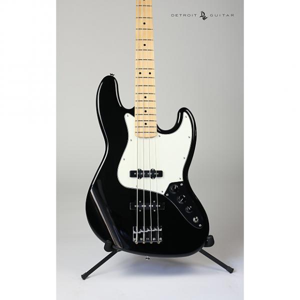 Custom Brand New Fender Standard Jazz Bass Black MN #1 image