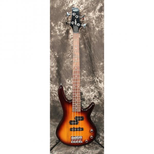 Custom Ibanez GSRM20 Mikro Short-Scale Electric Bass Guitar Sunburst - Sunburst #1 image