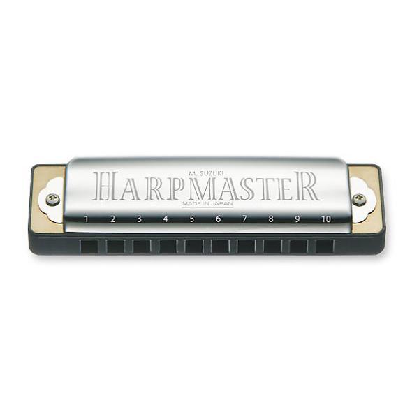 Custom SUZUKI Harpmaster MR-200 10 hole Diatonic HARMONICA Key of F NEW w/ CASE - JAPAN #1 image
