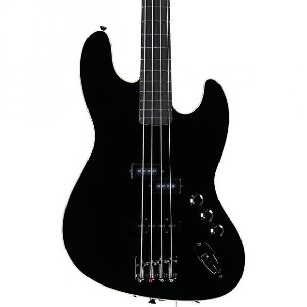Custom Fender Aerodyne Jazz Bass - Black #1 image