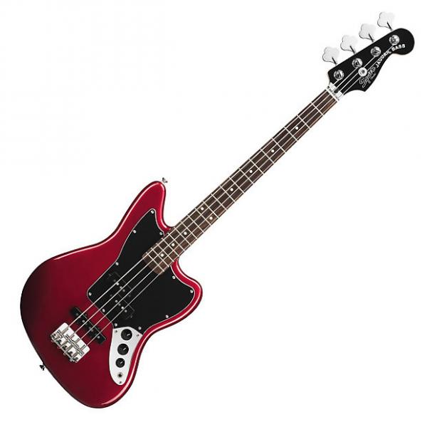 Custom Squier Vintage Modified Jaguar Bass Special SS (Short Scale) - Candy Apple Red #1 image
