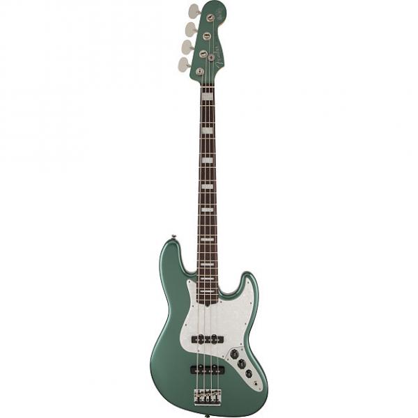 Custom Fender Adam Clayton Jazz Bass in Sherwood Green 2014 #1 image