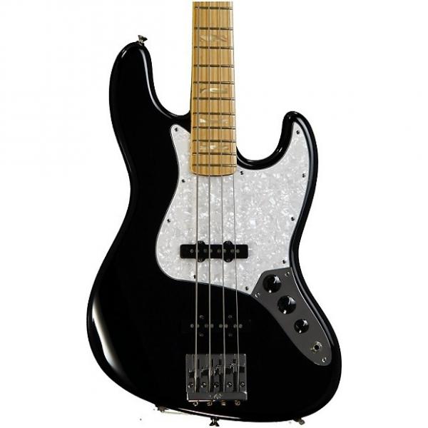 Custom Fender USA Geddy Lee Jazz Bass, Black #1 image
