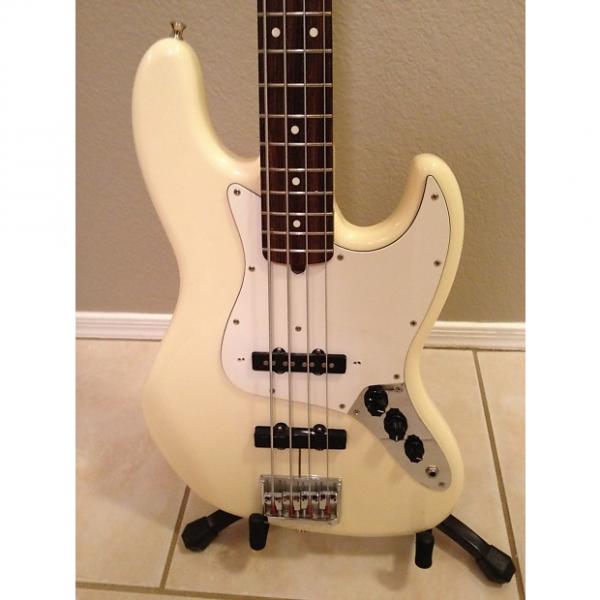 Custom 1987 Made In Japan Fender® Squier® Jazz Bass Arctic White #1 image