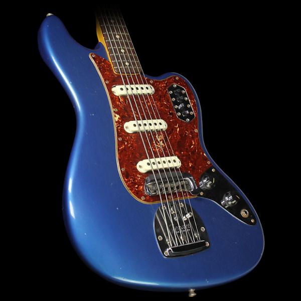 Custom Fender Custom Shop 2016 NAMM Display Bass VI Journeyman Relic Electric Bass Faded Lake Placid Blue #1 image
