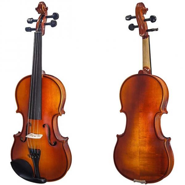 Custom Paititi 4/4 Size Artist-200 Serie Solid Wood Ebony Fitted Violin with Bow Lightweight Case and More #1 image