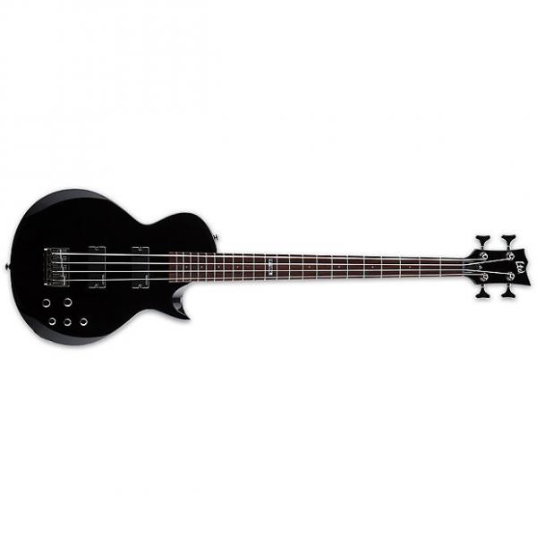 Custom ESP LTD EC-154 BLK 4-String EC Series Maple Neck Electric Bass Guitar - Black Finish (LEC154BLK) #1 image