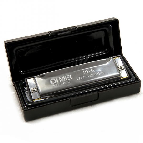 Custom Brand New Harmonica 10 Holes Key of C with Case Lightweight Easy to Carry #1 image