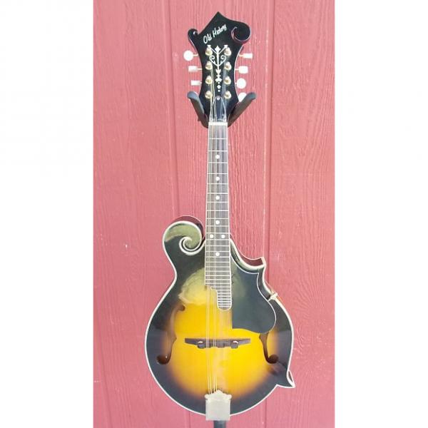 Custom Old Hickory F-Style Mandolin 2 Tone Sunburst TKL Case #1 image