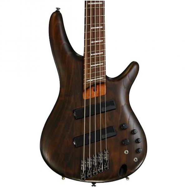 Custom Ibanez Bass Workshop SRFF805 Multi-Scale - Walnut Flat #1 image