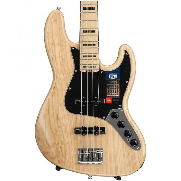 Custom Fender American Elite Jazz Bass - Natural, Maple Fingerboard #1 image