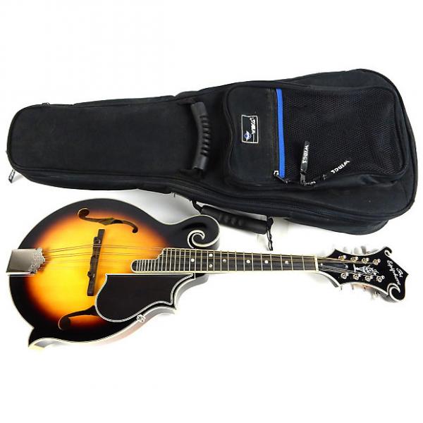 Custom Epiphone MM-50 Vintage Sunburst VS F-Style Mandolin with Gig Bag MM-50/VS MM50 MM 50 #1 image