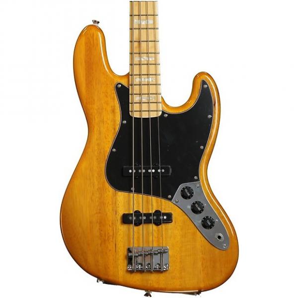 Custom Squier '77 Vintage Modified Jazz Bass - Amber #1 image