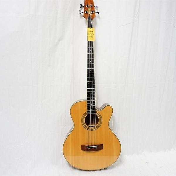 Custom Used Jasmine ES-50C Bass Guitar Natural #1 image
