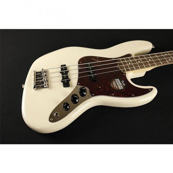 Custom Fender American Standard Jazz Bass Rosewood Fingerboard Olympic White 0193700705 (316) #1 image