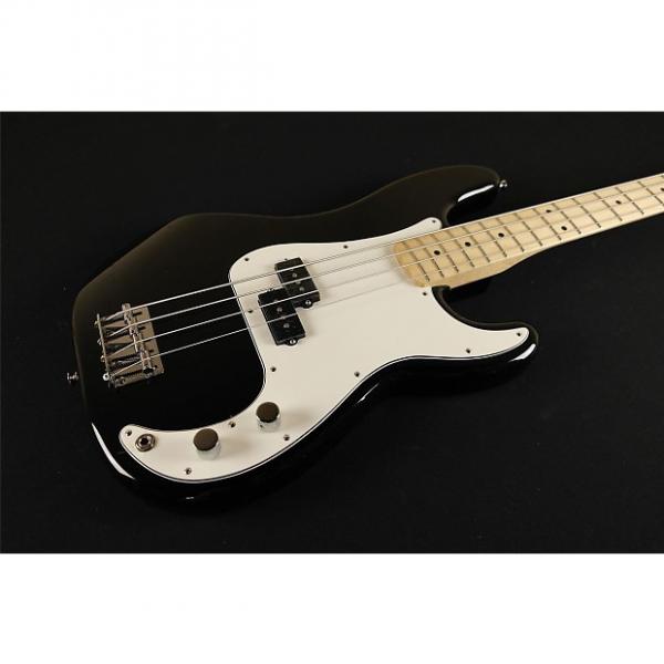 Custom Fender Standard Precision Bass Maple Fingerboard Black 0146102506 (123) #1 image