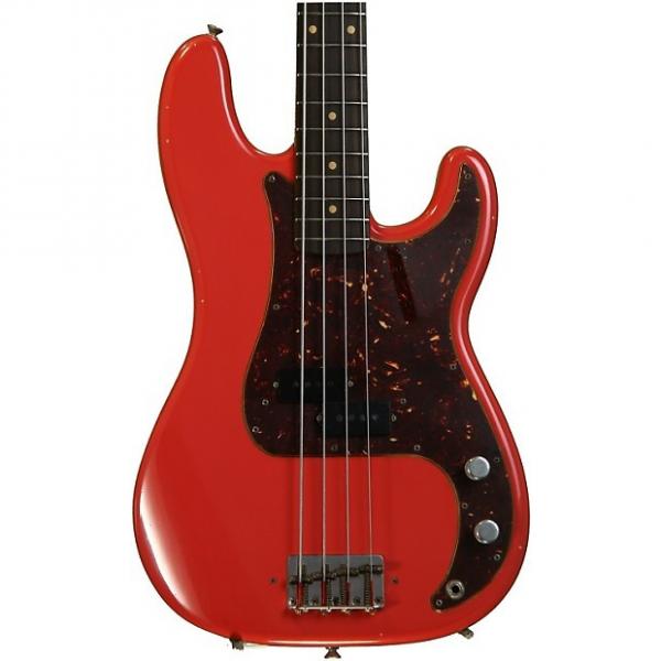 Custom Fender Custom Shop Pino Palladino Precision Bass - Fiesta Red #1 image