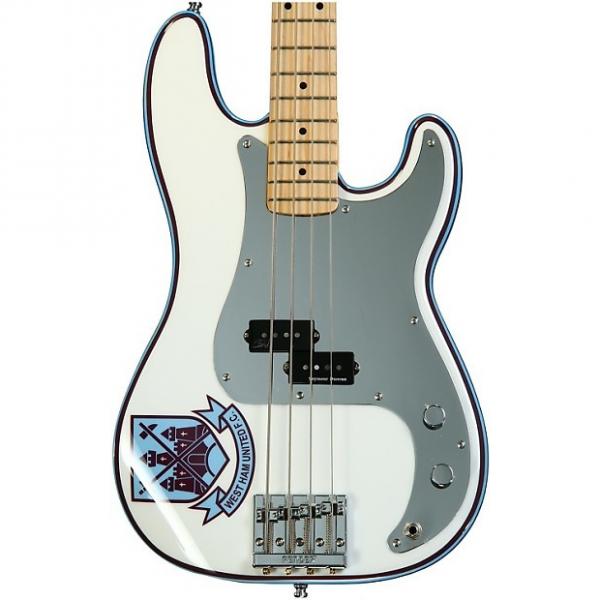 Custom Fender Steve Harris Precision Bass - Olympic White #1 image