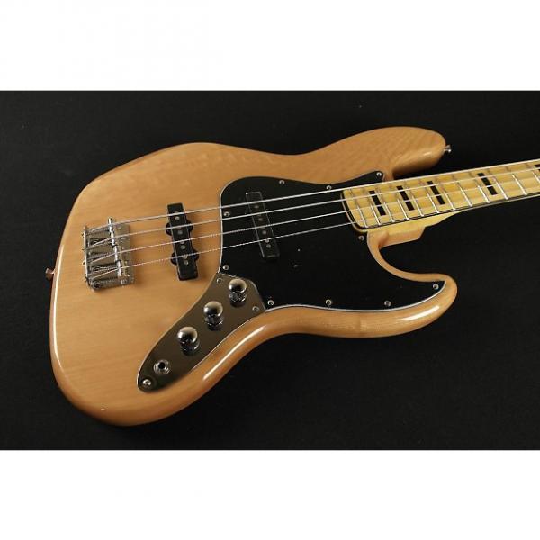 Custom Squier by Fender Vintage Modified Jazz Bass '70S - Natural (560) #1 image