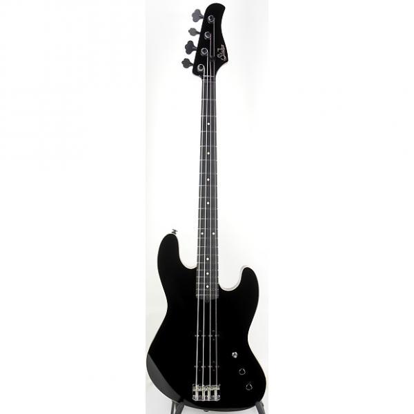 Custom Suhr Custom J Bass Black Matching Headstock (Factory Party Bass) #1 image